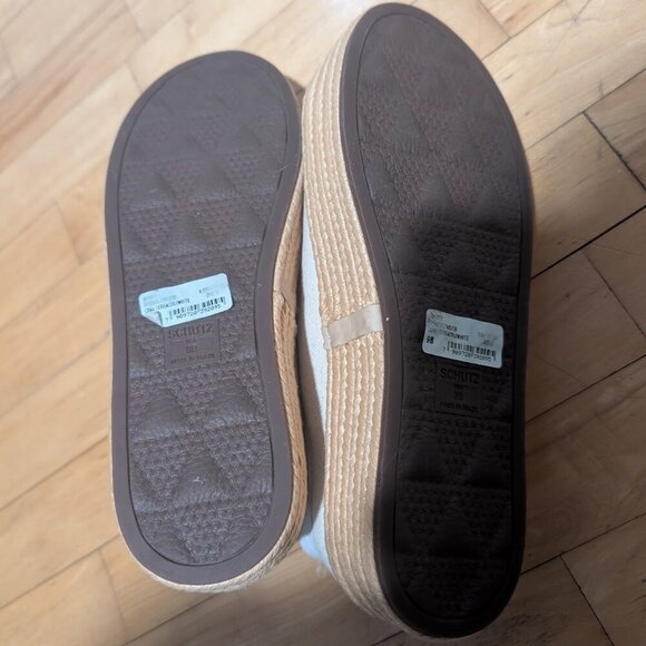 NWT SCHUTZ | Clover Espadrille Flatform Sneakers - Picture 5 of 8